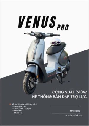 XE ĐIỆN HAI BÁNH MICHI VENUS PRO