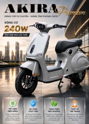 XE ĐIỆN HAI BÁNH AKIRA PREMIUM